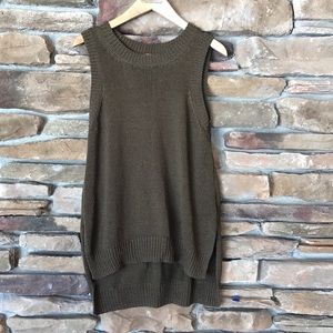 H&M knit sweater tank